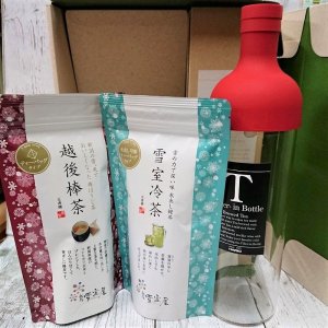 画像: 越後棒茶＆冷茶・フィルターインボトル【夏のセット】